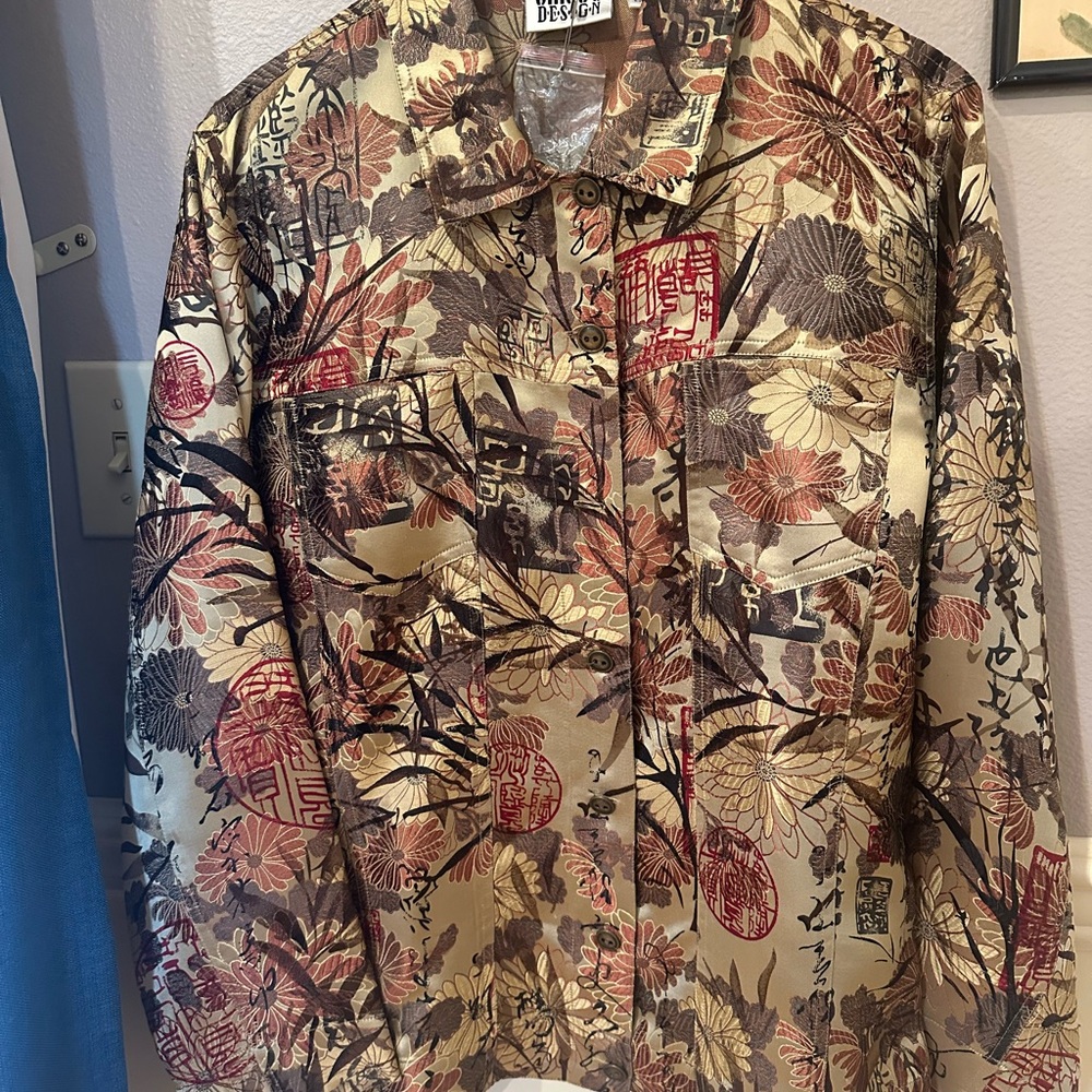Chico’s Silk/Rayon Jacket